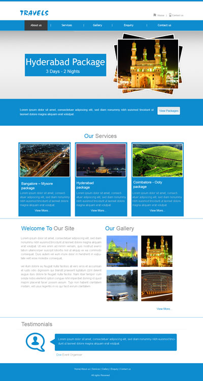 Web Design Templates