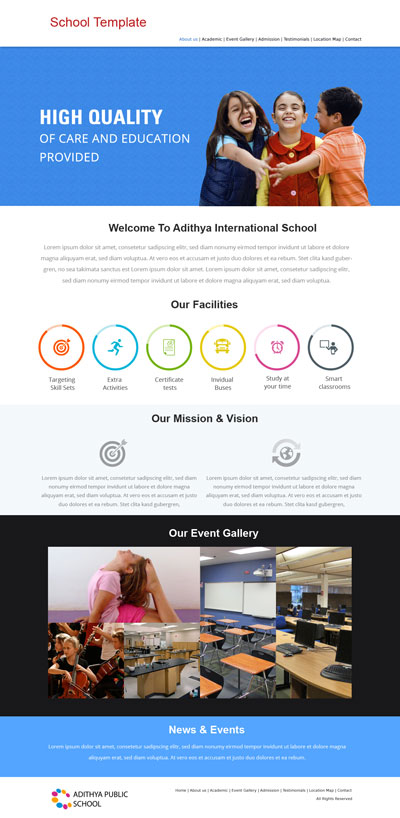 Web Design Templates